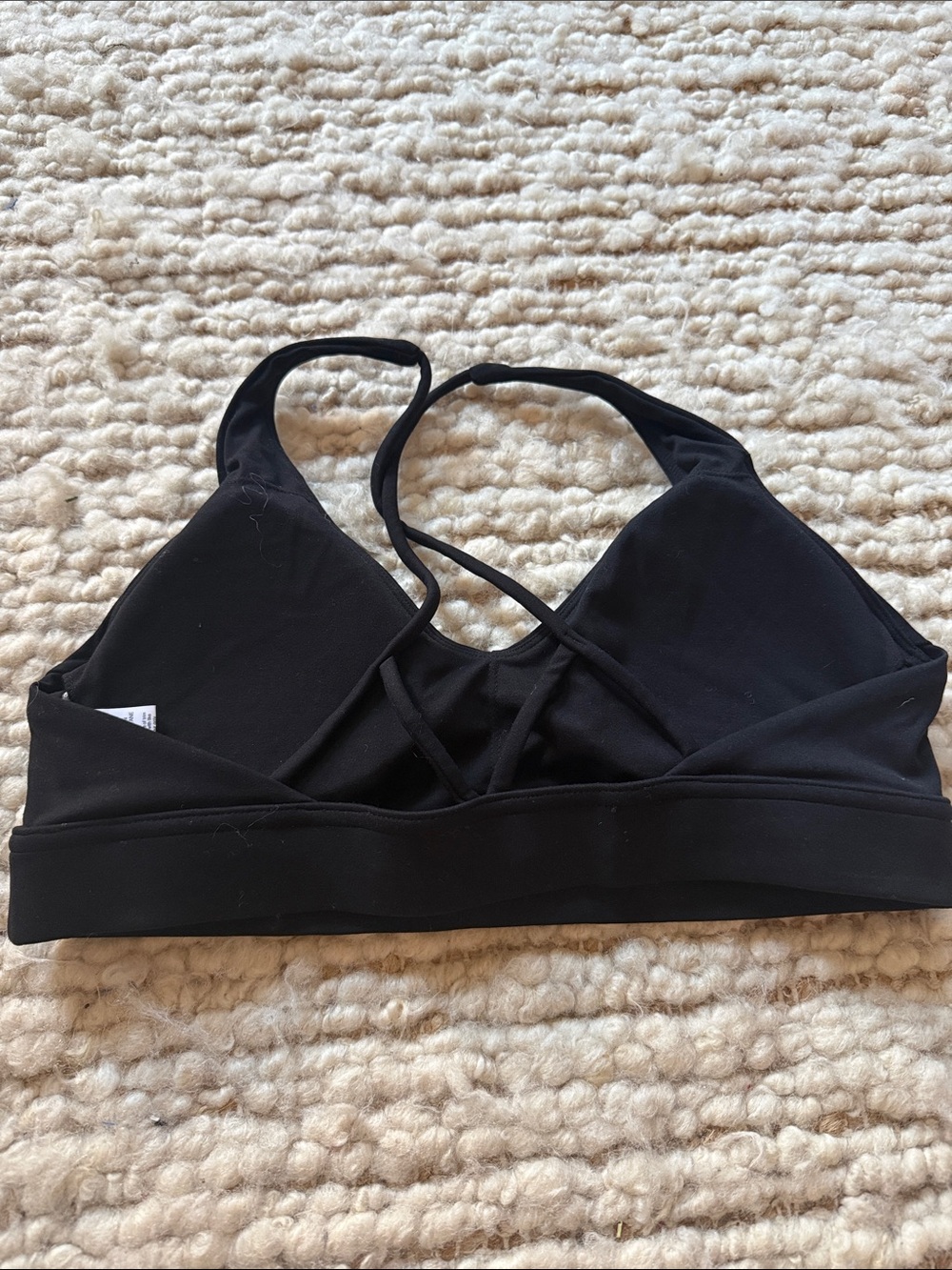 ❤️ NEW Black Halter Sport Bralette - - Picture 3 of 4